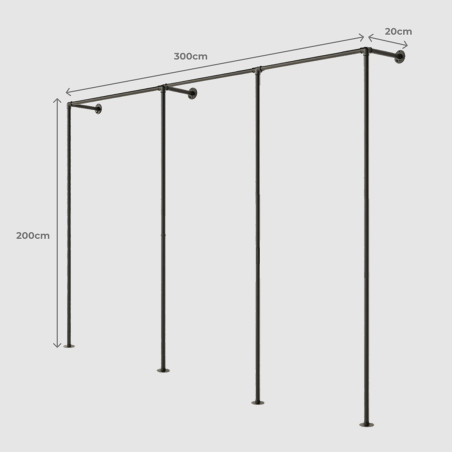 T-Connect Loft - Bundle dressing 5 - Dimensions