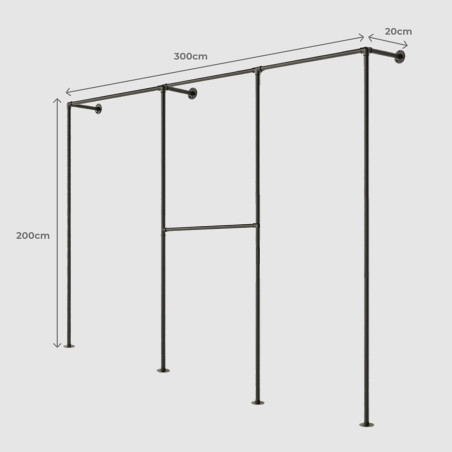 T-Connect Loft Plus - Bundle dressing 6 - Dimensions