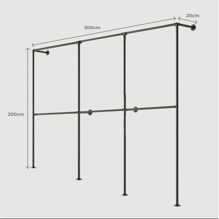 T-Connect Loft Max - Bundle dressing 8 - Dimensions
