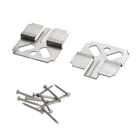 Clips lambris bois pose murale 5mm