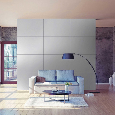 Crédence aluminium brossé 120x80cm