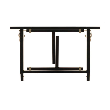 Lot de 2 Tréteaux HELSINKI 300kg réglable en hauteur 78 à 108cm et largeur 75cm