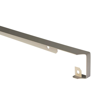 Profil plan de travail jonction d’angle gris alu