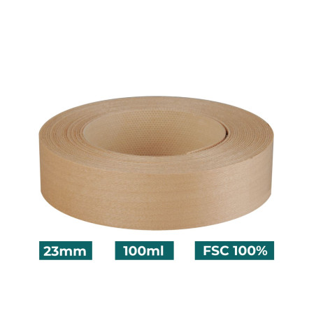 Bande de chant Érable Bois véritable non-encollé 23mm