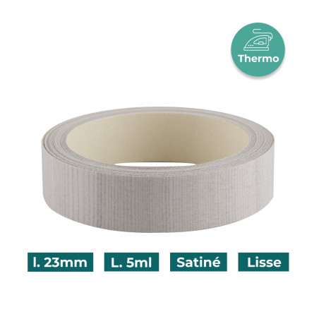 Bande de chant Urban W5010 23mm Mélaminée pré-encollé Satiné Lisse