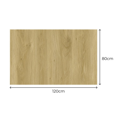 Crédence Chêne naturel dimensions