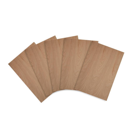 Feuille de placage merisier pour marqueterie et loisir créatif