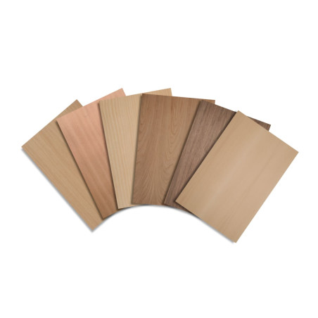 Nuancier placage bois