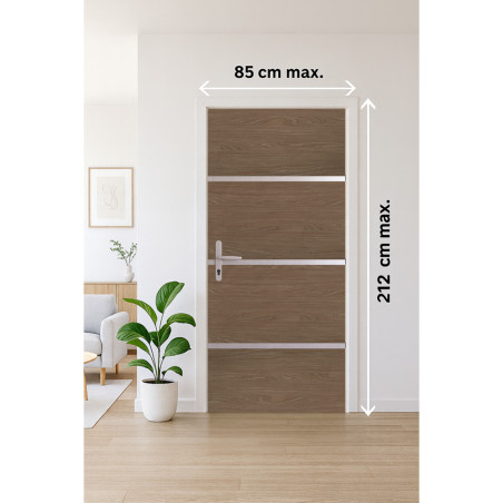 Kit rénoporte fumé dimensions