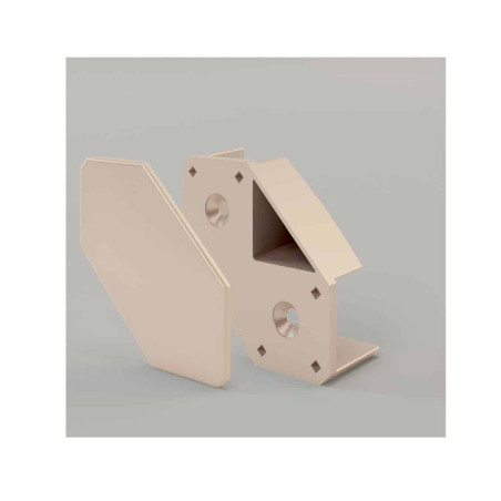 Cubix taupe 16mm