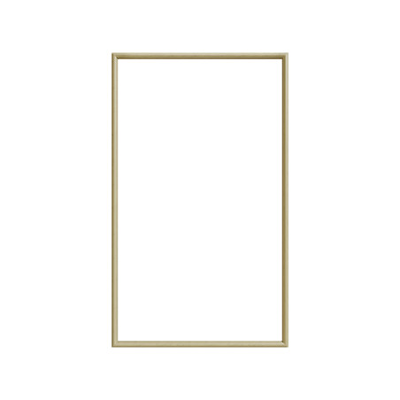 Cadre 100 x 60 cm avec moulures fines 20mm pré-découpées