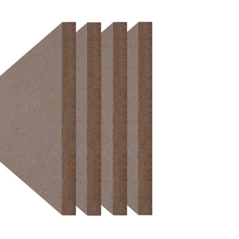 Moulure plate 100cm lot de 4 Nordlinger PRO