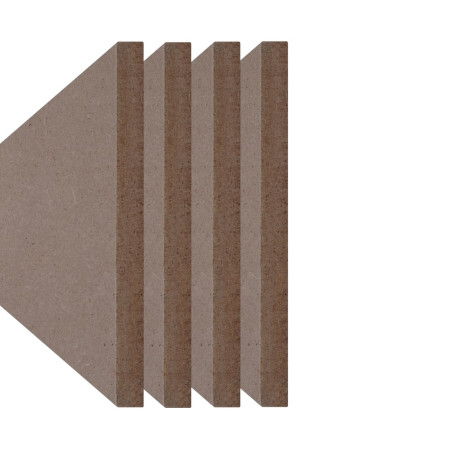 Moulure plate 100cm lot de 4 Nordlinger PRO