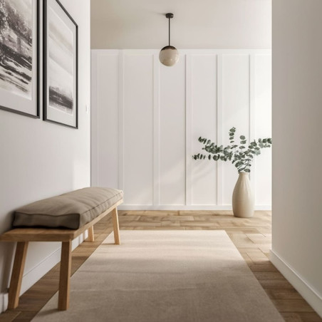 Habillage mural dans couloir