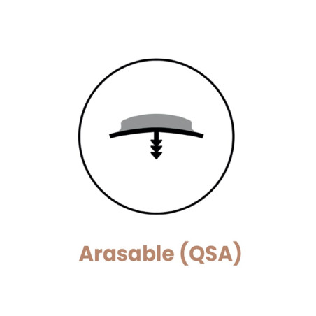 Schéma forme queue de sapin arasable