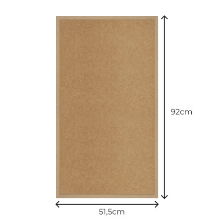 Panneau bois décoratif 92x51,5cm | Nordlinger