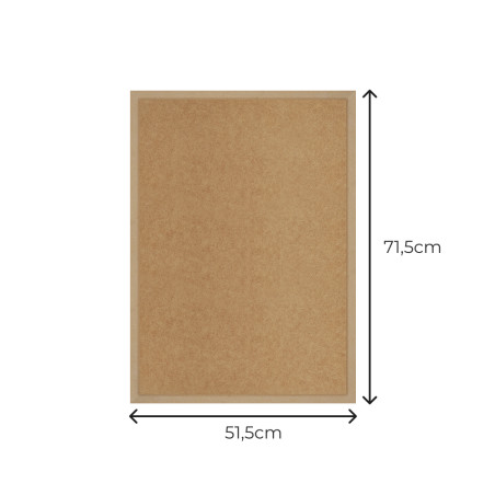 Panneau bois décoratif 71,5x51,5cm | Nordlinger