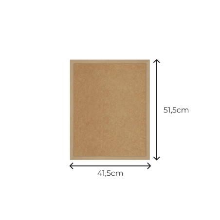 Panneau bois décoratif 41,5x51,5cm | Nordlinger