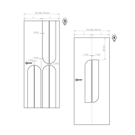 Kit CréaPorte LongDéco pour porte intérieure