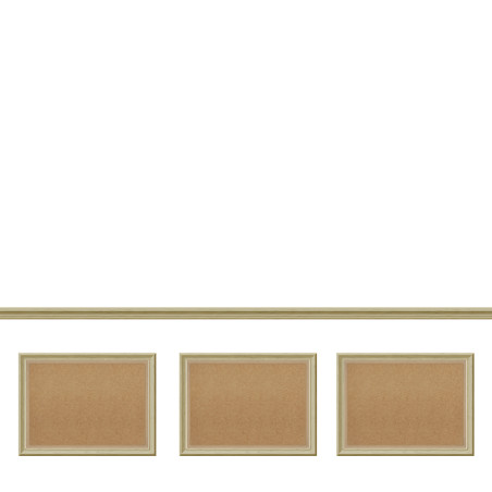 Kit de soubassement 265 à 400cm - Décor Bordeaux Exclusive