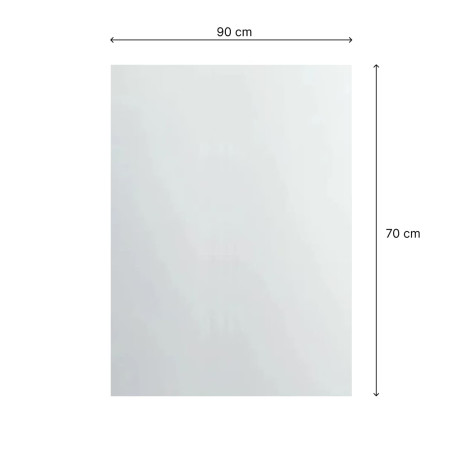 Fond de hotte blanc dimensions 90x70