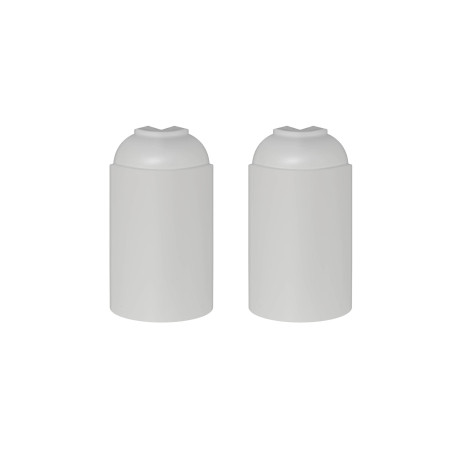 Angle sortant plinthe moulurée blanche 7,5 cm