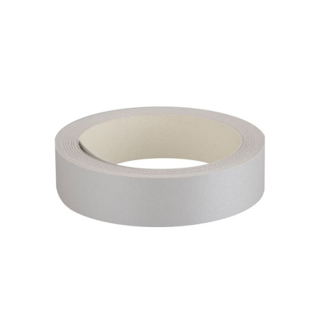 Bande de chant pré-encollée gris alu 23/42mm