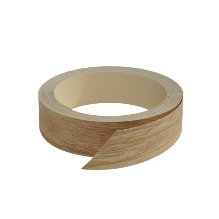 Bande de chant pré-encollée chêne clair 23mm