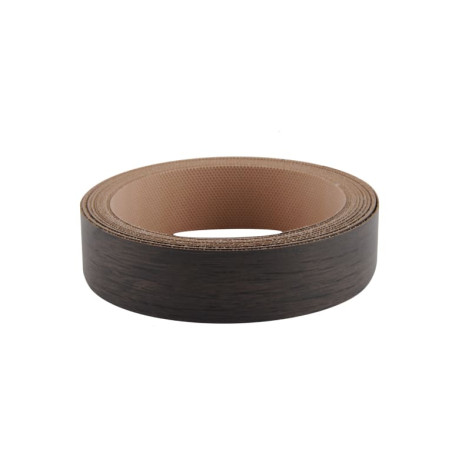 Bande de chant pré-encollée chêne foncé anthracite 23mm