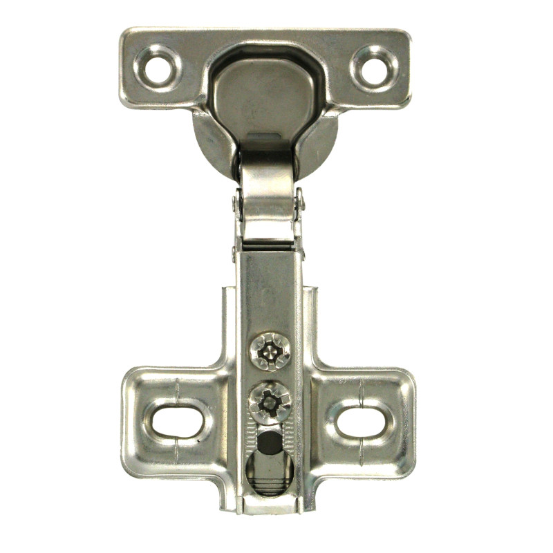 Lot de 6 charnières invisibles Key-Hole recouvrement Ø26 mm