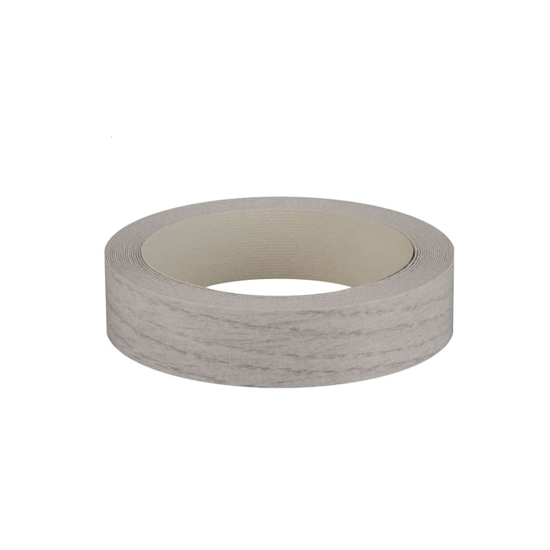 Bande de chant pré-encollée silex / chêne grisé 23mm