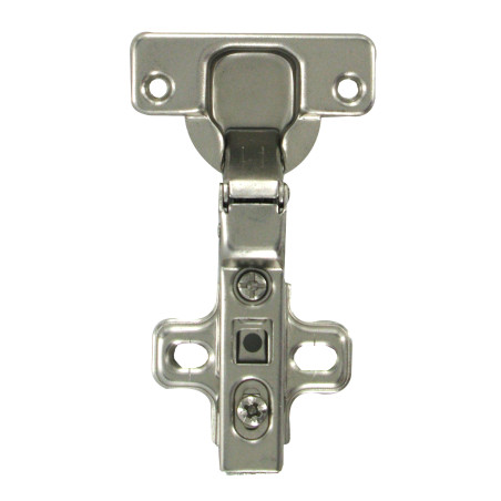 Lot de 2 charnières invisibles clip 1/2 recouvrement Ø35 mm