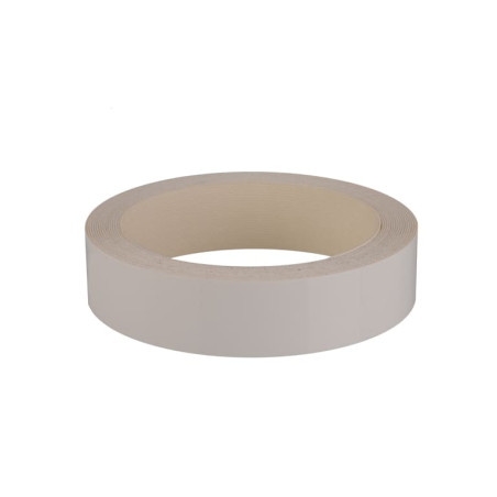 Bande de chant pré-encollée blanc brillant 23mm