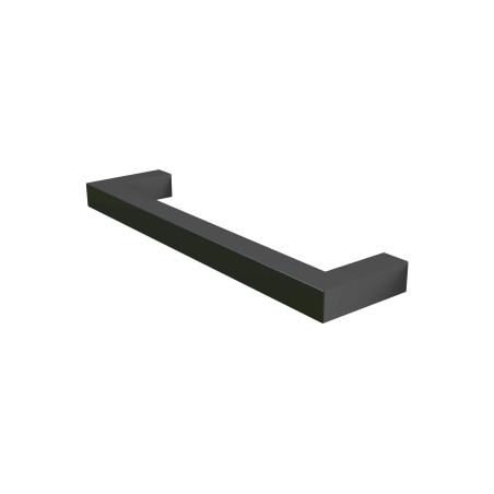 Poignée rectangle inox noir L138 mm entraxe 128 mm