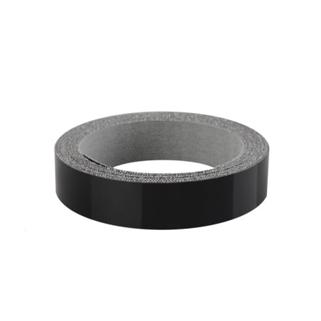 Bande de chant pré-encollée noir brillant 23mm