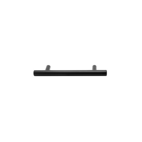 Poignée barre inox noir L146 mm entraxe 96 mm