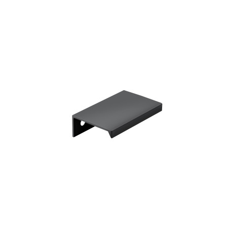 Poignée aluminium noir mat L50 mm entraxe 32 mm
