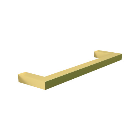 Poignée rectangle inox laitonné L202 mm entraxe 192 mm