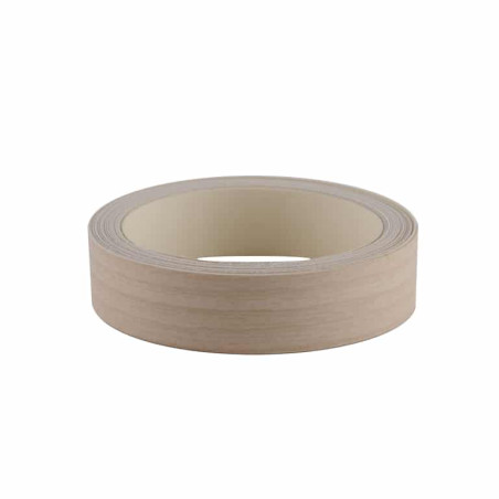 Bande de chant pré-encollée acacia crème 23mm