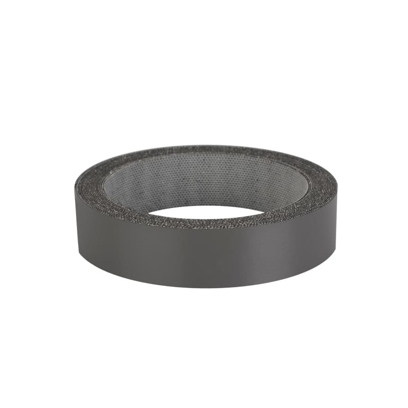 Bande de chant pré-encollée gris anthracite 23mm