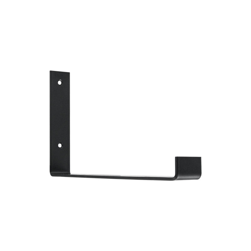 Console industrielle acier noir mat 240x140 mm