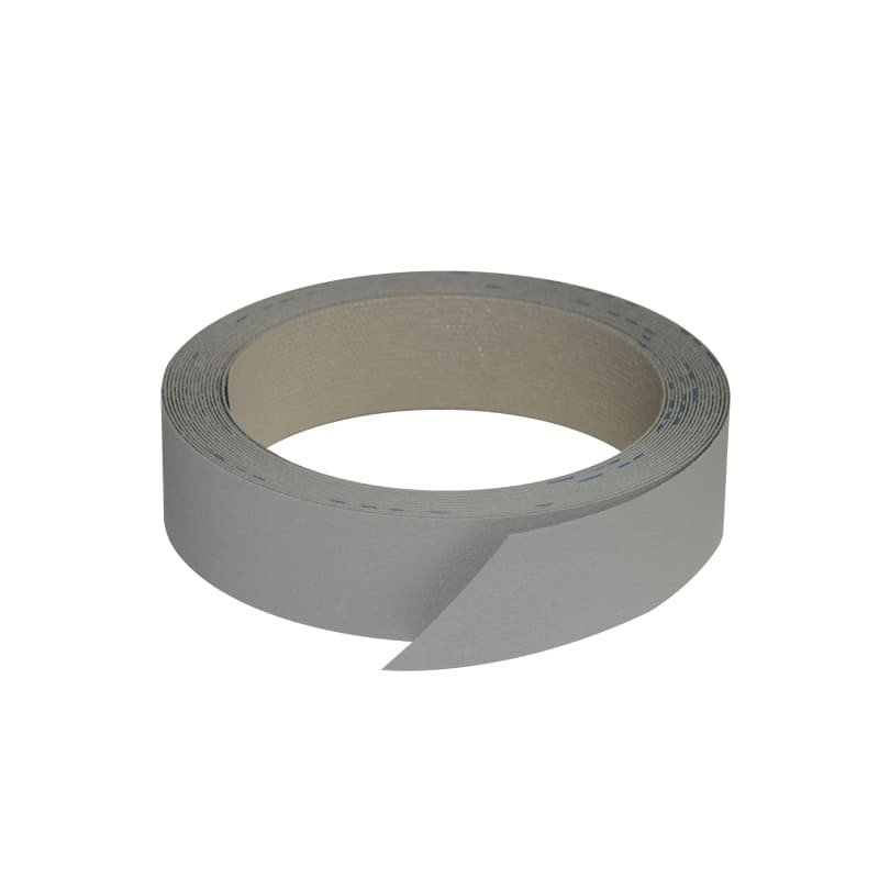 Bande de chant pré-encollée gris perle 23mm