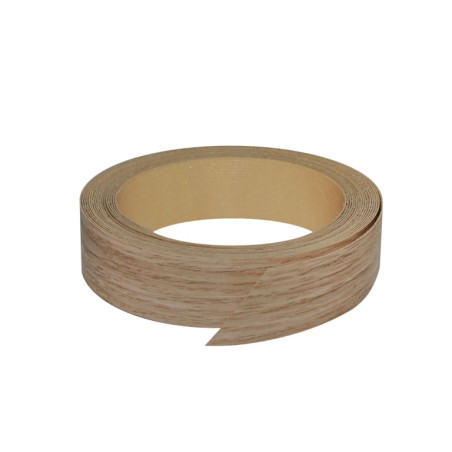 Bande de chant pré-encollée bois blanchi 23/34mm