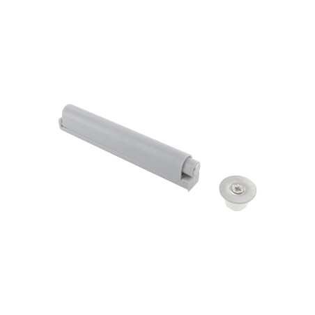Poussoir de porte plastique gris