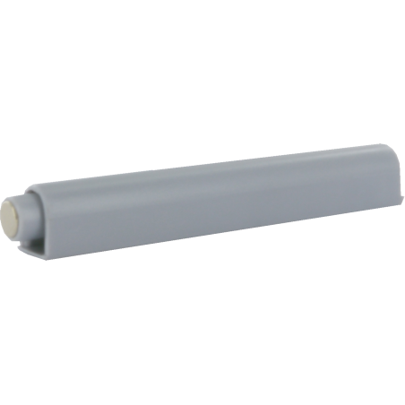 Poussoir de porte plastique gris
