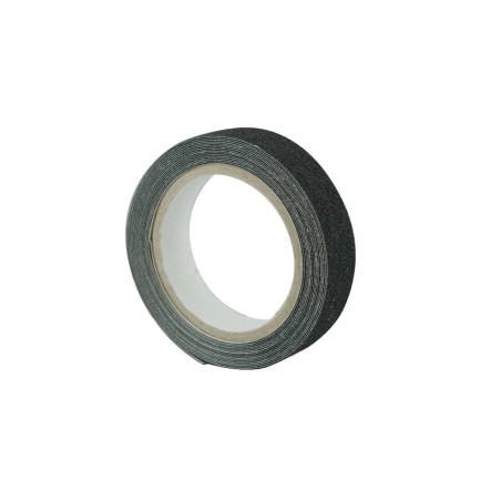 Bande adhésive antidérapante noire 25mmx5m