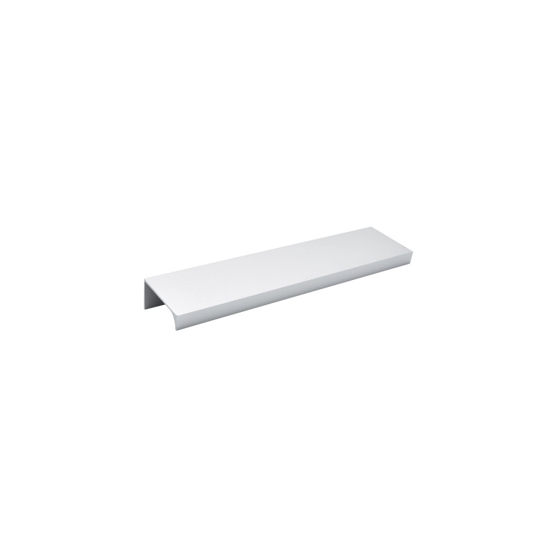 Poignée d'angle aluminium L140 mm entraxe 96 mm