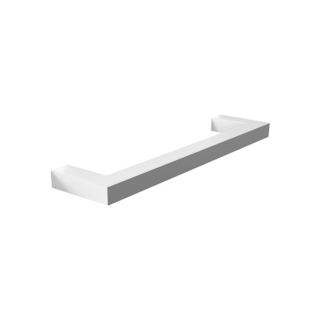Poignée rectangle acier inox L170 mm entraxe 160 mm