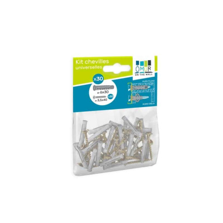 Kit de chevilles universelles