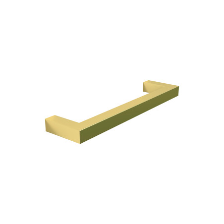 Poignée rectangle inox laitonné L138 mm entraxe 128 mm